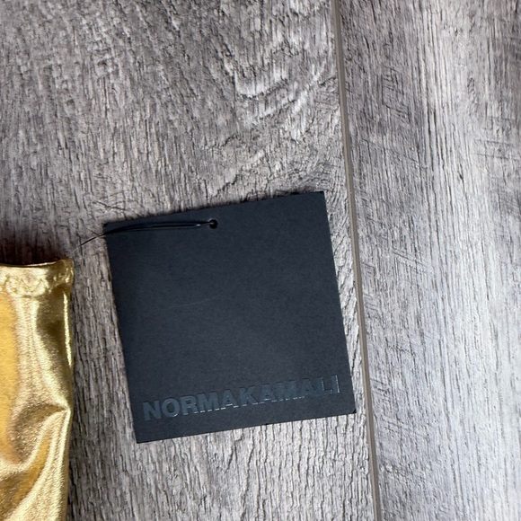 Norma Kamali Gold One Piece Swimsuit - Picture 6 of 15